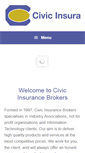 Mobile Screenshot of civicinsurance.com.au